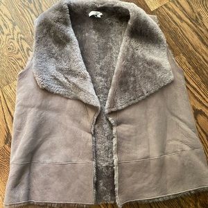 Joie Fur Vest- 100% shearling lamb